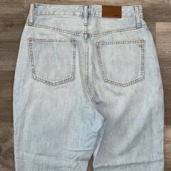 Madewell Curvy Perfect Vintage Jean Womens 28 Blue Extra High Rise 2020 Cotton - Picture 9 of 11